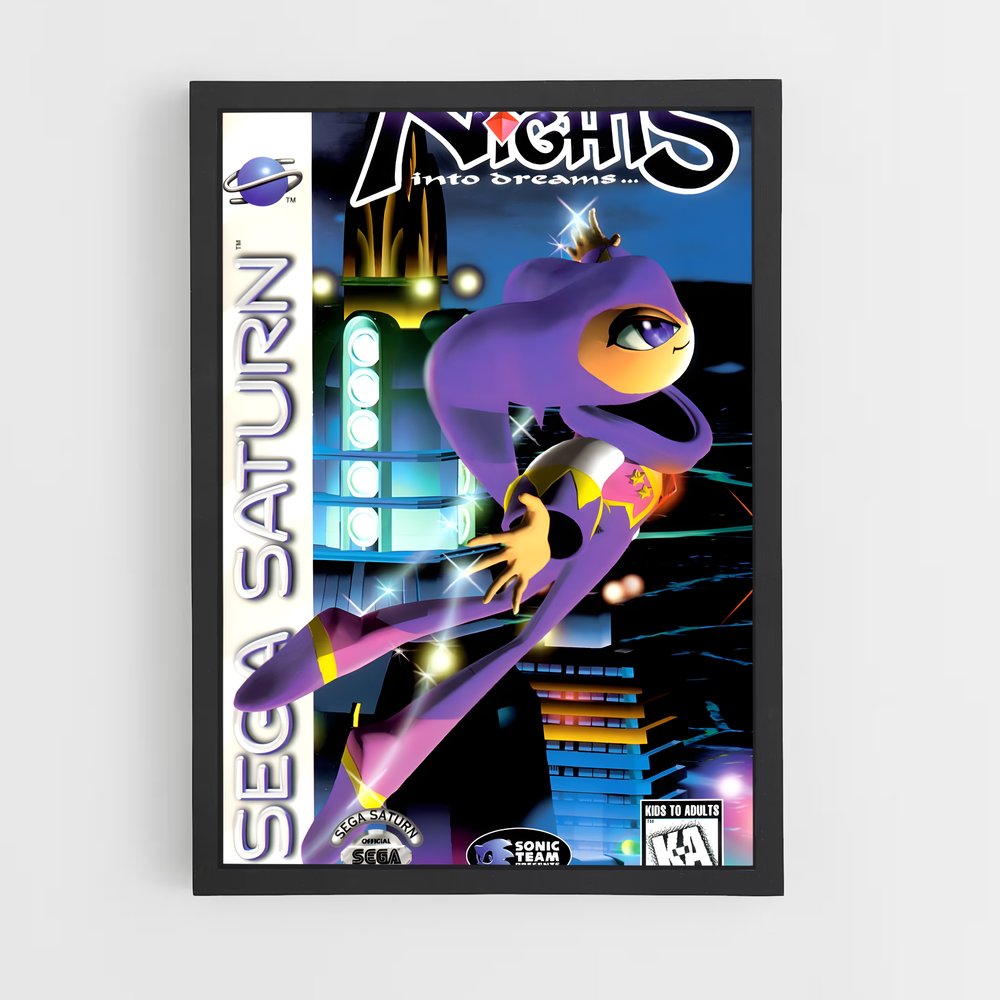 Poster Night Dreams – affiche Consoles (vue 2)